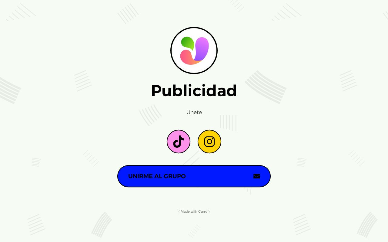 Carrd profile picture for @publicidad